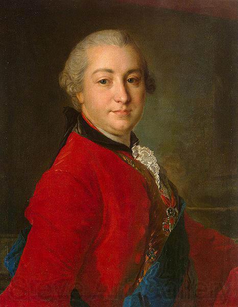 Fyodor Rokotov Ivan Shuvalov 1760 Norge oil painting art